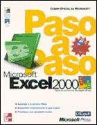 Portada de Microsoft Excel 2000. Paso a paso