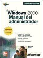 Portada de Microsoft Windows 2000. Manual del administrador