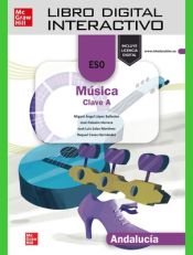 Portada de Música Clave A 1 ESO Andaluca