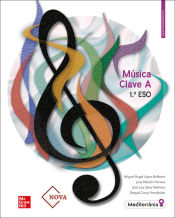 Portada de Música Clave A - 1.º ESO