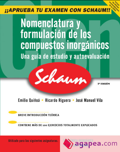 Nomenclatura y formulación de los compuestos inorgánicos