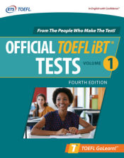 Portada de Official TOEFL iBT Tests Volume 1, Fourth Edition