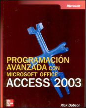 Portada de Programación avanzada con MS Access 2003