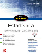 Portada de SCHAUM ESTADISTICA