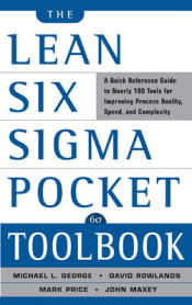 Portada de The Lean Six Sigma Pocket Toolbook: A Quick Reference Guide to Nearly 100 Tools for Improving Quality and Speed