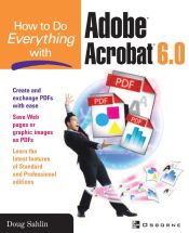 Portada de How to Do Everything with Adobe Acrobat 6.0