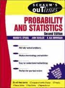 Portada de Schaum's Outline of Probability and Statistics