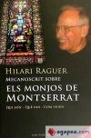 Mecanoscrit sobre els monjos de Montserrat