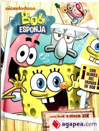 GRAN LIBRO DE BOB ESPONJA OLORES(9788492985562)