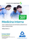 Medicina Interna. Test comentados de materias específicas para oposiciones. Volumen 2