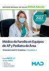 Médico De Familia En Equipos De Atención Primaria Y Pediatra De área. Temario Parte General Volumen 1. Servicio Riojano De Salud (seris)