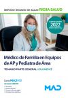 Médico de Familia en Equipos de Atención Primaria y Pediatra de Área. Temario parte general volumen 2. Servicio Riojano de Salud (SERIS)