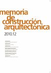 Memoria de construcción arquitectónica 2010-2012