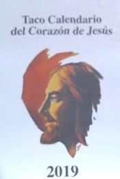 Portada de Calenario taco pared grande Sagrado Corazón de Jesús 2019