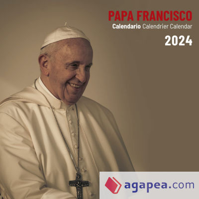 Calendario 2024: Papa Francisco. Mesa