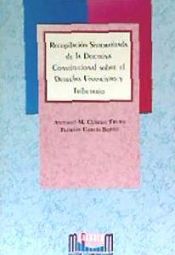 Portada de Recopilación sistematizada de la doctrina constitucional sobre el derecho financiero y tributario