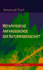 Portada de Metaphysische Anfangsgründe der Naturwissenschaft (Ebook)
