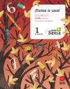 Método Globalizado. ¡Todos a una!. 1 Primaria. Primer Trimestre. Cuadrícula. Más Savia. Madrid