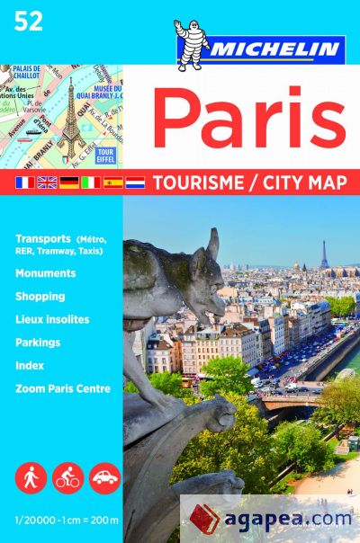 Plano Paris Tourisme