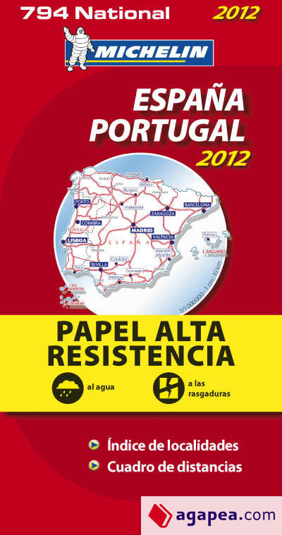 España-Portugal. Mapa national 794
