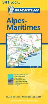 Portada de Mapa Alpes-Maritimes 2002