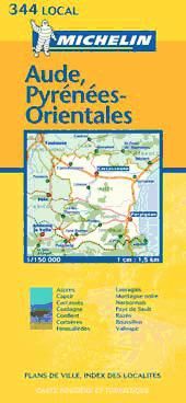 Portada de Mapa Aude, Pyrénées-Orientales 2002