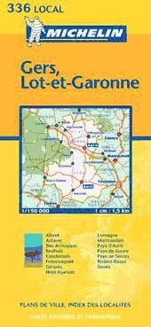 Portada de Mapa Gers, Lot et Garonne 2002