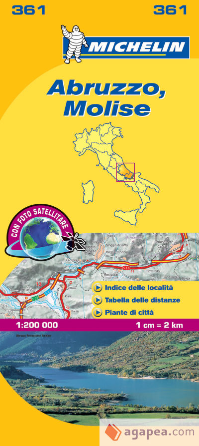 Mapa Local Abruzzo, Molise