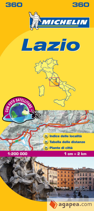 Mapa Local Lazio