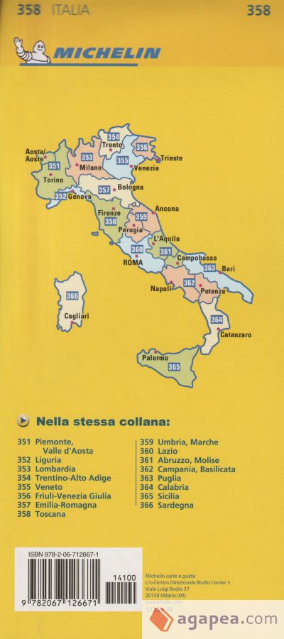 Mapa Local Toscana