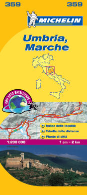 Portada de Mapa Local Umbria, Marche