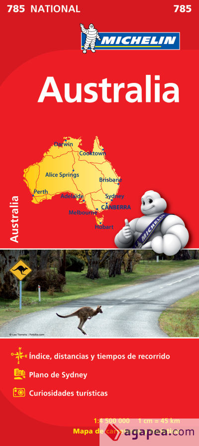 Mapa National Australia