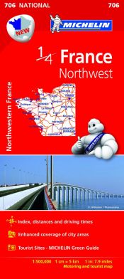 Portada de Mapa National France Northwest