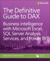 Portada de The Definitive Guide to Dax: Business Intelligence with Microsoft Excel, SQL Server Analysis Services, and Power Bi