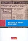 Migraci&oacute;n de retorno desde europa
