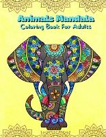 Portada de Animals Mandala Coloring Book For Adults