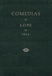 Portada de Comedias de Lope de Vega (Parte V, Volumen I). El ejemplo de casadas y prueba de la paciencia