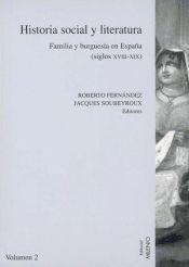 Portada de Historia social y literatura. Vol. II