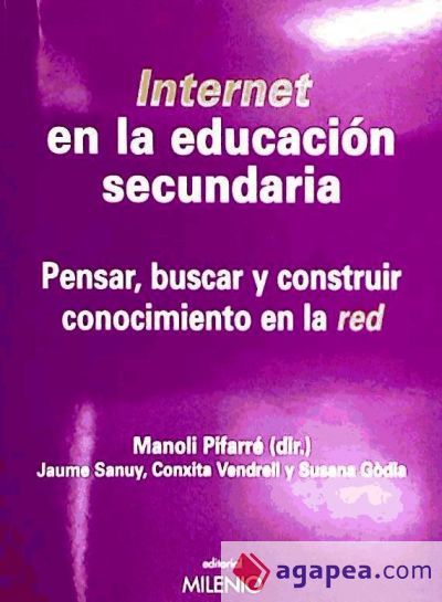 Internet en la educación secundaria Internet en la educación secundaria