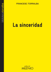 Portada de La sinceridad