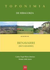 Portada de Toponimia de Ribagorza. Municipio de Benavarri