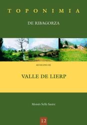 Portada de Toponimia de Ribagorza. Municipio de Valle de Lierp