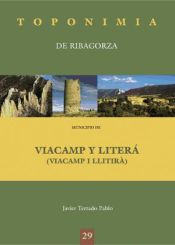 Portada de Toponimia de Ribagorza. Municipio de Viacamp y Literá