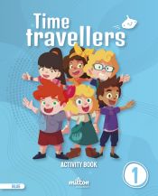 Portada de Time Travellers 1 Blue Activity Book English 1 Primaria