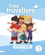 Portada de Time Travellers 1 Blue Activity Book English 1 Primaria (print)