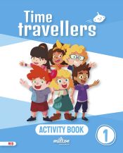 Portada de Time Travellers 1 Red Activity Book English 1 Primaria (print)