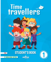 Portada de Time Travellers 1 Red Student's Book English 1 Primaria (AND)