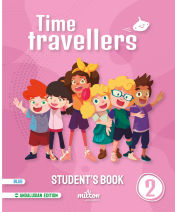 Portada de Time Travellers 2 Blue Student's Book English 2 Primaria (AND)