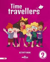 Portada de Time Travellers 2 Red Activity Book English 2 Primaria