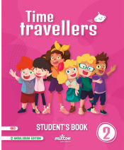 Portada de Time Travellers 2 Red Student's Book English 2 Primaria (AND)